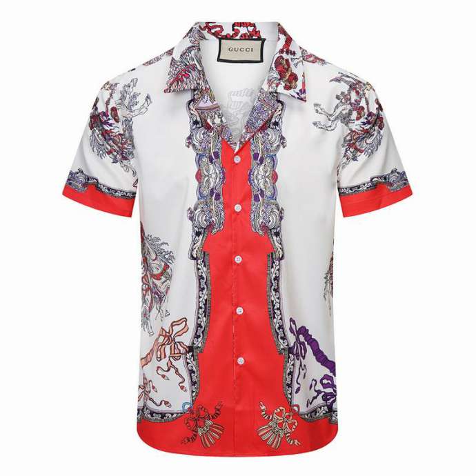 Picture of Gucci Shirt Short _SKUGucciM-3XLmytx959622383